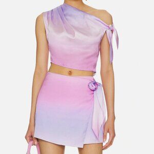 Lovers and Friends Cheyanne Set in Purple Ombre Size M